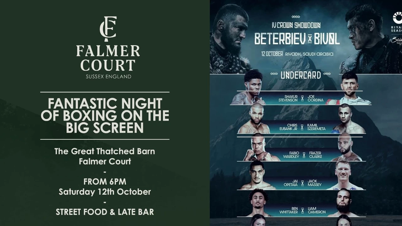 Boxing at Falmer Court