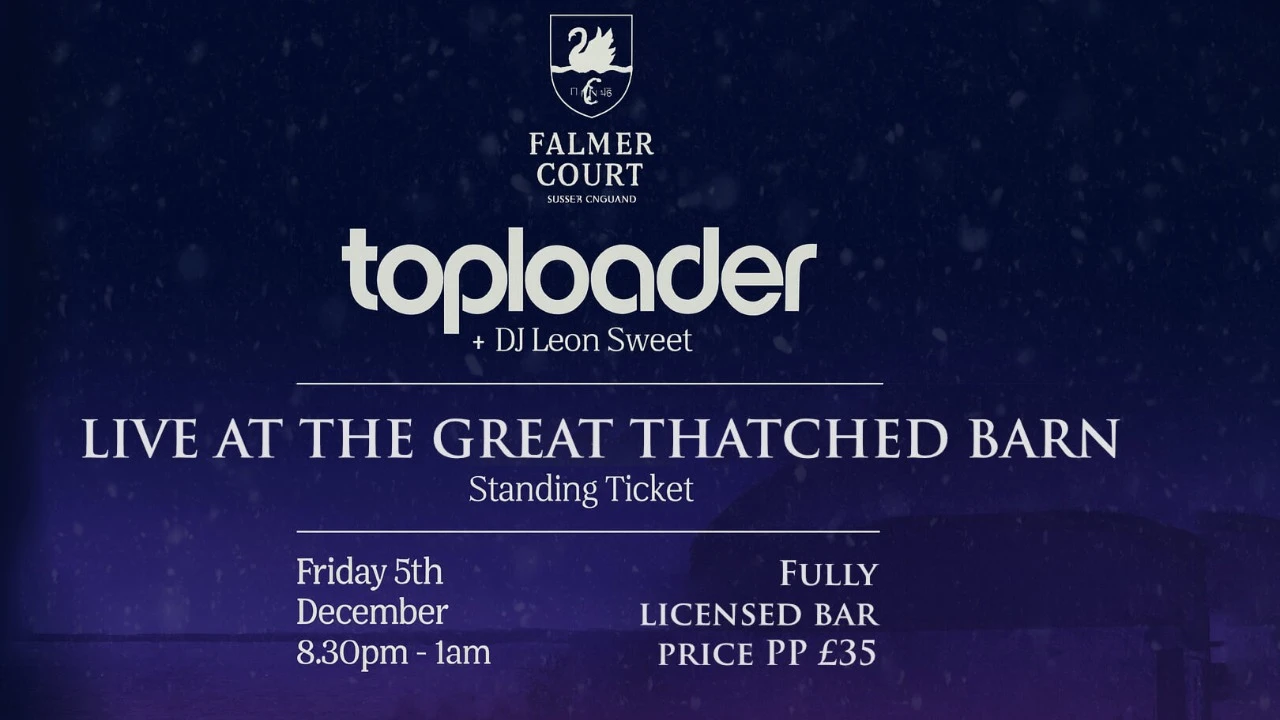 Christmas Party with Toploader + DJ Leon Sweet
