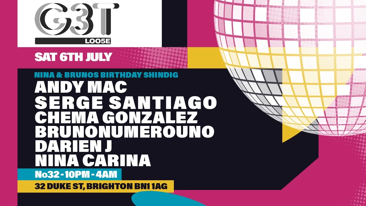 G3T LOO5E- Nina & Brunos Birthday Shindig
